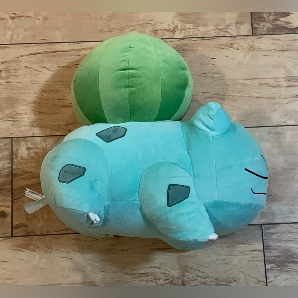 NEW Jazwares Sleeping Pokemon Bulbasaur - Picture 5 of 5